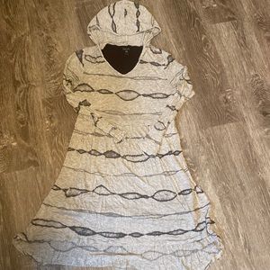 Kenzie hooded jersey dress good condition